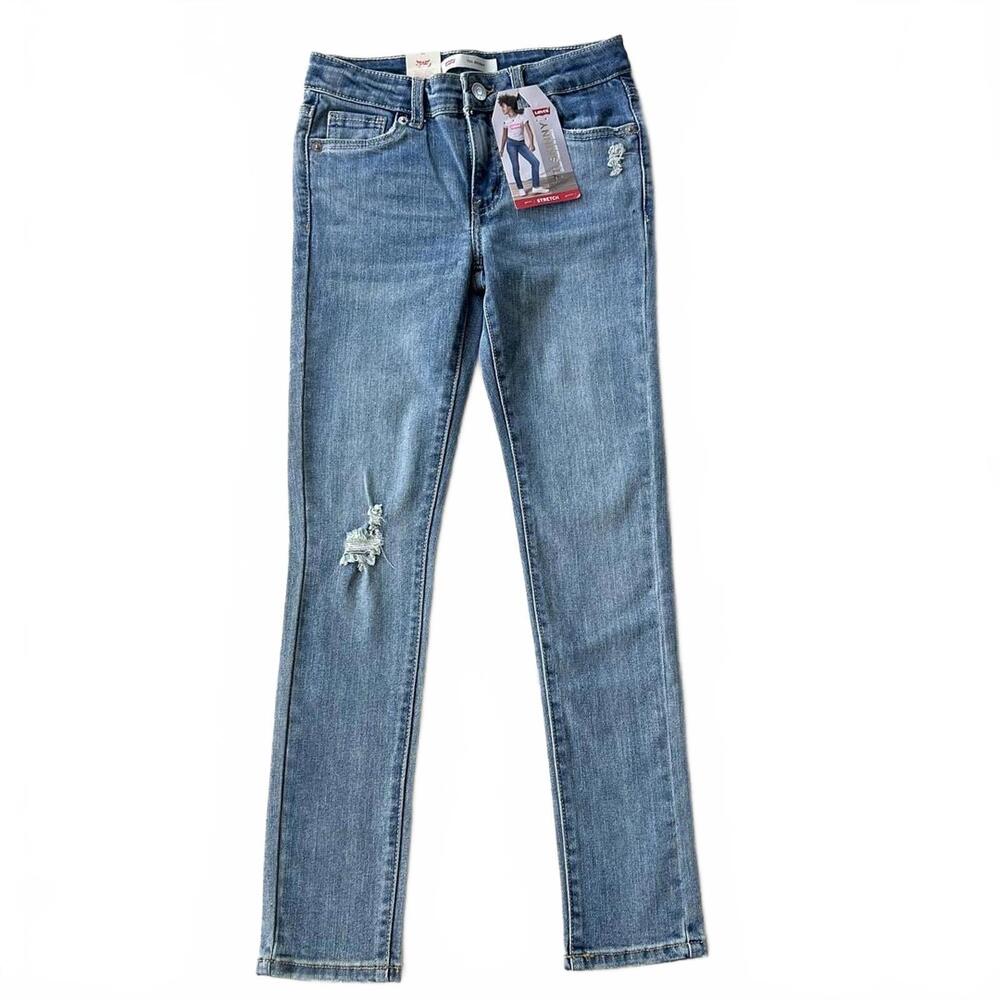 NWT Levi’s 711 Skinny Fit Stretch Jeans w/adjustable waist~ Size 10S